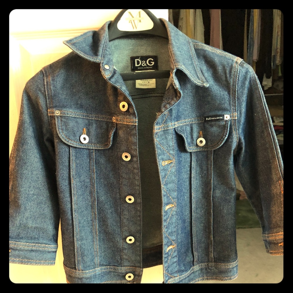 Dolce & Gabbana denim jean jacket XS